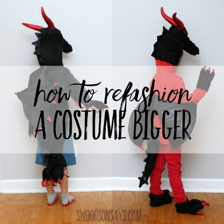 How To Make A Costume Bigger?