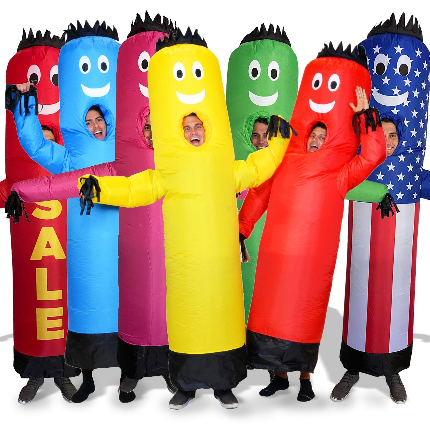 How To Make A Wacky Waving Inflatable Arm Flailing Tube Man Costume?